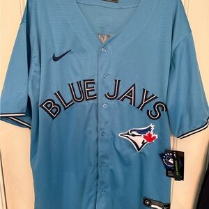Nike Light Blue Sports Jersey